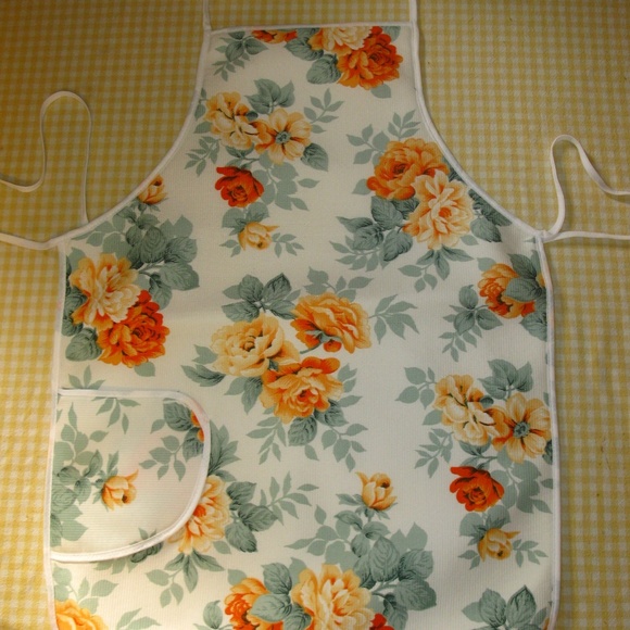 Flowers Women's Apron WATERPROOF - Picture 3 of 3